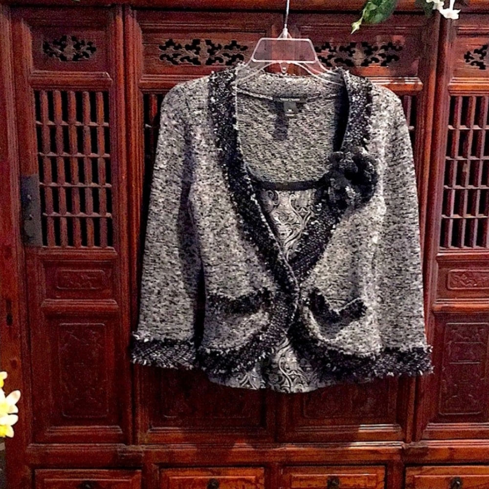 White House Black Market Blazer and matching Blouse